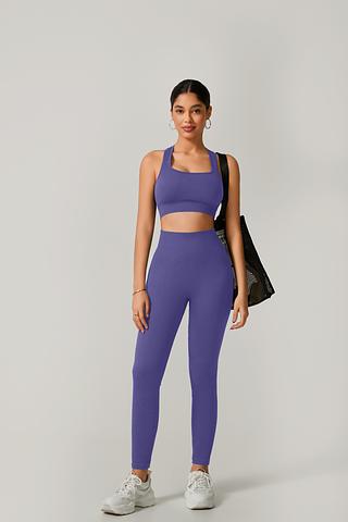 Conjunto calça canelado poliamida