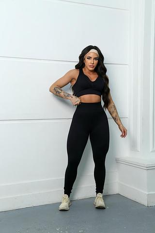 Conjunto de Calça Poliamida Sem Empina