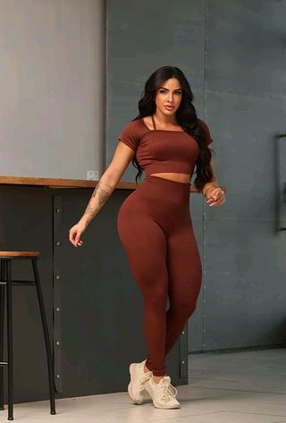 Conjunto De Calça Sem Empina Poliamida